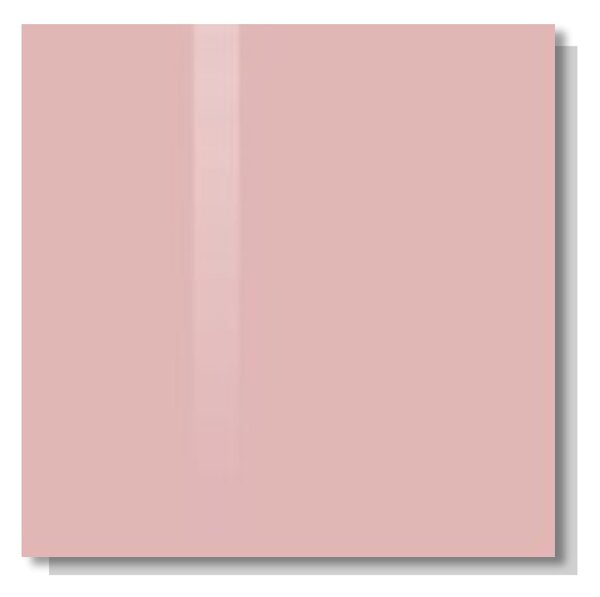 Růžová tělová skleněná magnetická tabule Smatab® - 40 × 60 cm