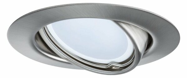 PAULMANN Vestavné svítidlo LED Base kruhové 3x5W kov kartáčovaný nastavitelné 934.21 P 93421