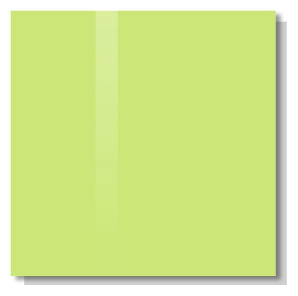 Zelená pistáciová skleněná magnetická tabule Smatab® - 40 × 60 cm