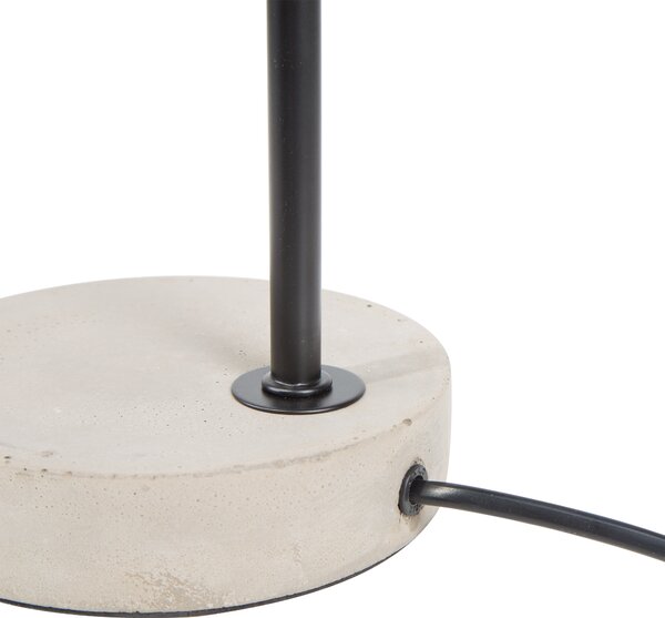 Stolní lampa MUNDAKA Nastavitelná Kov Černá