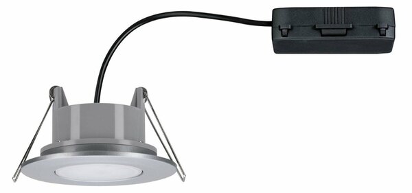 PAULMANN Vestavné svítidlo LED Calla kruhové 1x6W matný chrom výklopné 999.28 P 99928