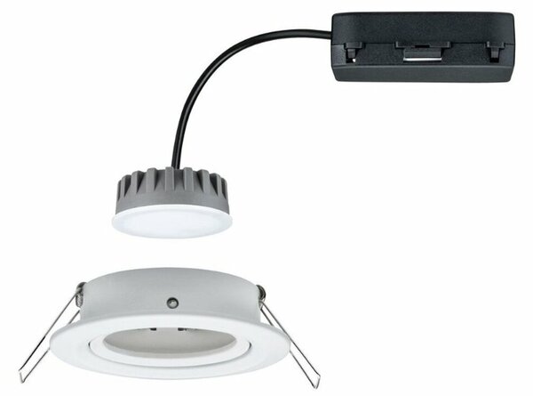 Paulmann vestavné svítidlo LED Coin Slim IP23 kruhové 6,8W bílá 1ks sada stmívatelné a nastavitelné 938.76 P 93876