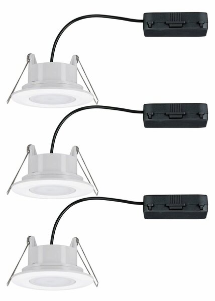 PAULMANN Vestavné svítidlo LED Calla kruhové 3x6,5W bílá mat výklopné 999.31 P 99931
