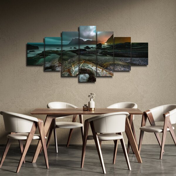 Obraz - Noční scéna (210x100 cm)