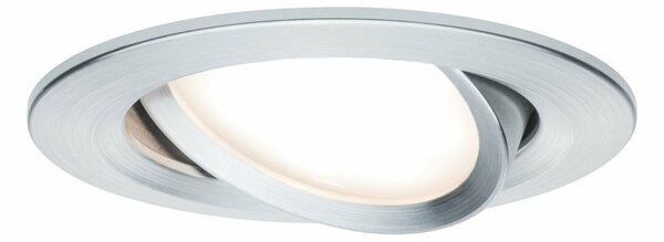 Paulmann vestavné svítidlo LED Coin Slim IP23 kruhové 6,8W hliník 1ks sada stmívatelné a nastavitelné 939.02 P 93902