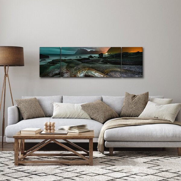 Obraz - Noční scéna (170x50 cm)
