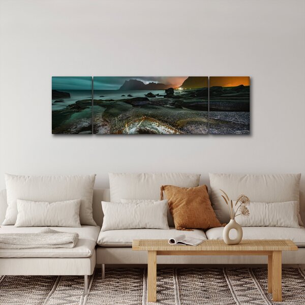 Obraz - Noční scéna (170x50 cm)
