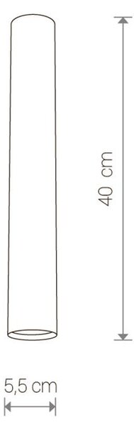 Svítidlo Nowodvorski EYE black L 6838