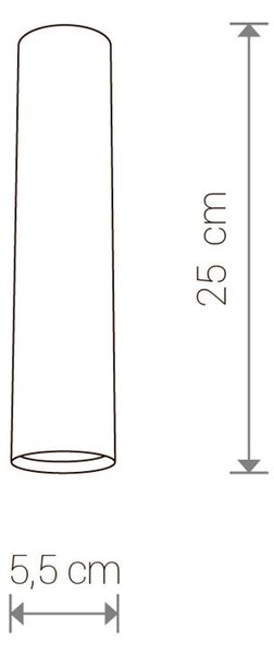 Svítidlo Nowodvorski EYE black M 6837