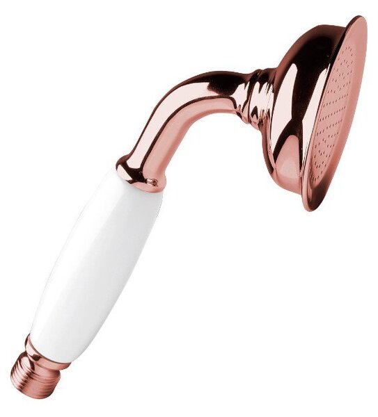 Sapho Retro EPOCA ruční sprcha, 220mm, mosaz/růžové zlato DOC107