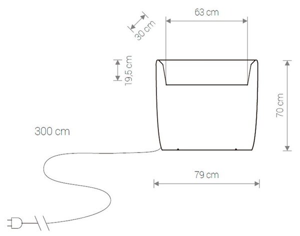 Svítidlo Nowodvorski FLOWERPOT 9713