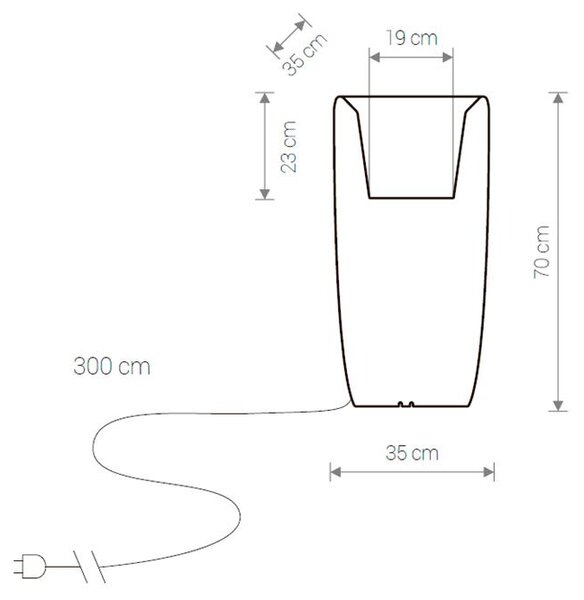 Svítidlo Nowodvorski FLOWERPOT 9712