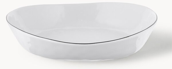 Ručně vyrobené porcelánové mísy Salt, 2 ks