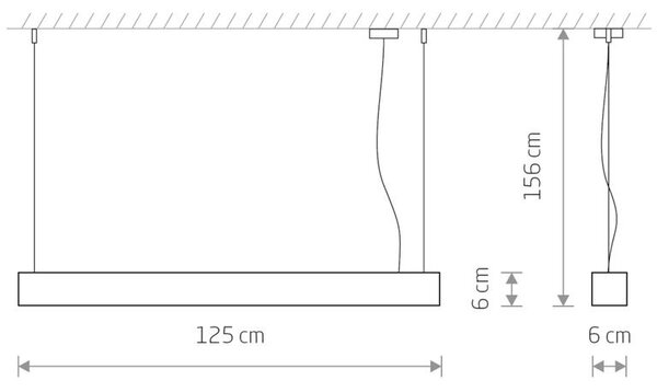 Svítidlo Nowodvorski SOFT LED WHITE 120X6 7537