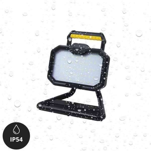 Nedes AKU LED reflektor přenosný nabíjecí 30W, 3000lm, 4000K