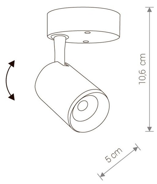 Svítidlo Nowodvorski IRIS LED BLACK 8994