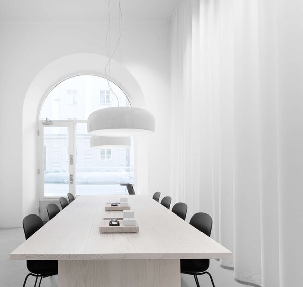 Závěsné svítidlo Flos Smithfield Suspension, 60cm, 4xE27 Barva: Červená