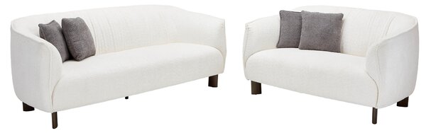 SEDACÍ SOUPRAVA 3+2, textil, krémová MID.YOU - Online Only sedačky, Online Only