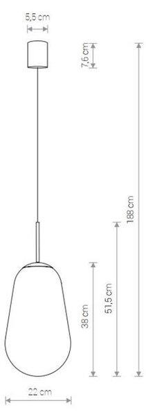 Svítidlo Nowodvorski PEAR M 8672