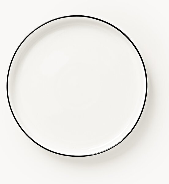 Sada porcelánových snídaňových talířů Facile, 2 díly
