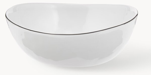 Ručně vyrobené porcelánové misky Salt, 4 ks