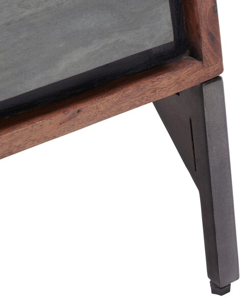 ŠIROKÁ KOMODA, akácie, hnědá, 180/77/40 cm Livetastic - Online Only komody, Online Only