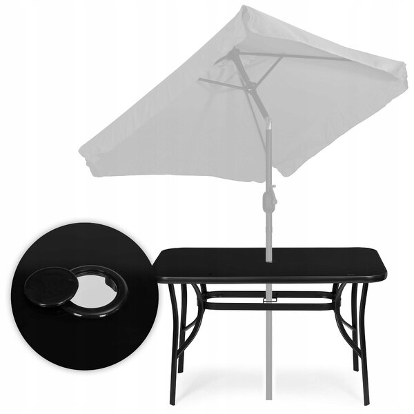 Stůl MultiGarden ocel obdélníkový 140 x 80 x 71 cm
