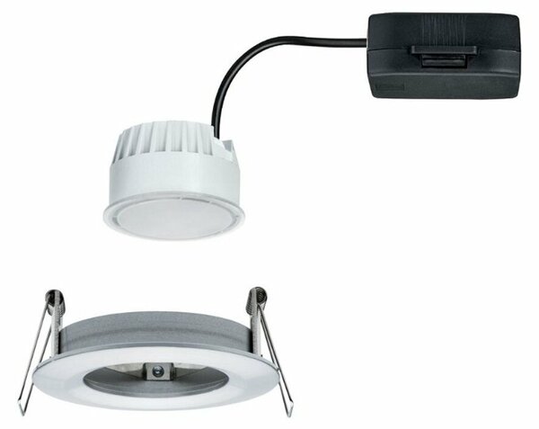 PAULMANN Vestavné svítidlo LED Nova kruhové 1x6,5W hliník broušený nevýklopné 934.61 P 93461