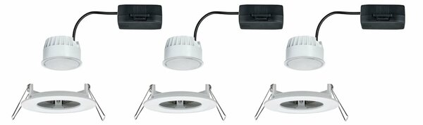 PAULMANN Vestavné svítidlo LED Nova kruhové 3x6,5W bílá mat nevýklopné 934.60 P 93460