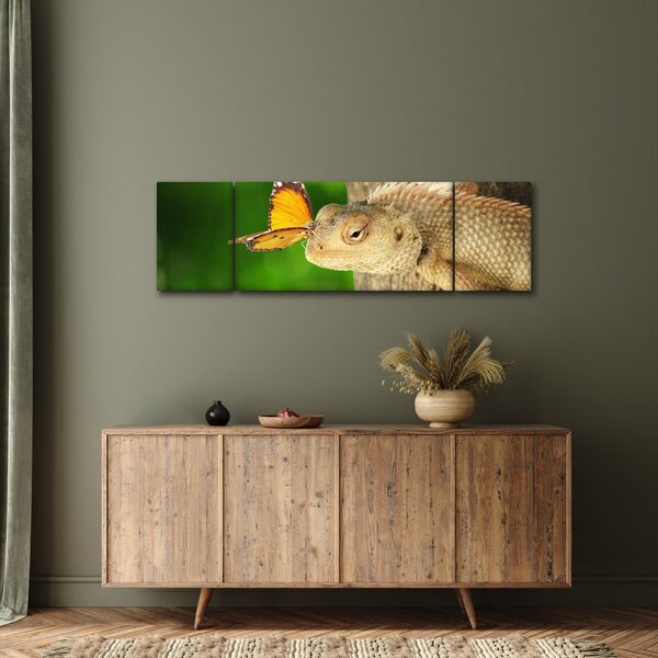 Obraz - Ještěr (170x50 cm)