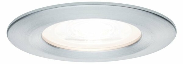 PAULMANN Vestavné svítidlo LED Nova kruhové 3x6,5W GU10 hliník broušený nevýklopné 934.44 P 93444