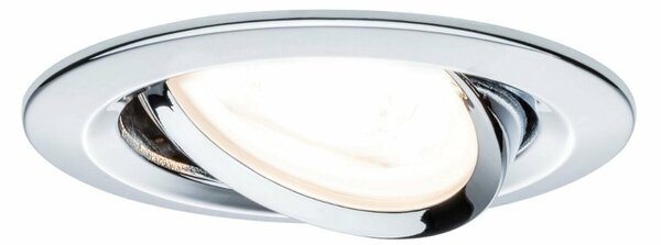 PAULMANN Vestavné svítidlo LED Nova kruhové 3x6,5W GU10 chrom výklopné 3-krokové-stmívatelné 934.70 P 93470