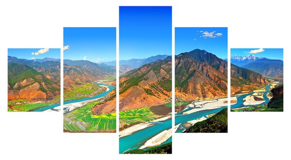 Obraz - Yangtze River (125x70 cm)