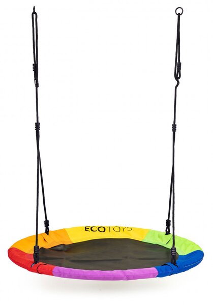 Závěsné zahradní houpačka Ecotoys 100 x 100cm