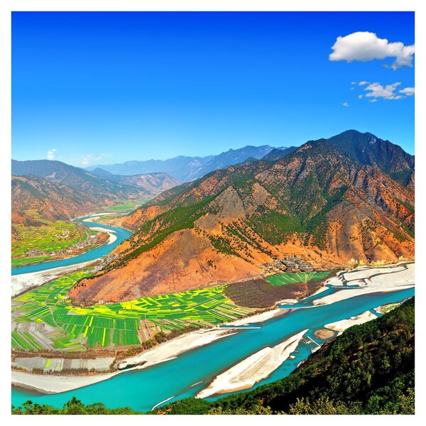 Obraz - Yangtze River (30x30 cm)