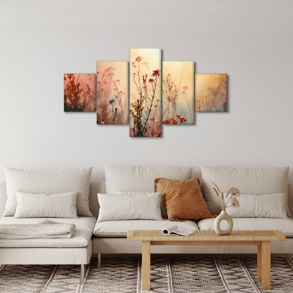 Obraz - Divoké kvítí (125x70 cm)