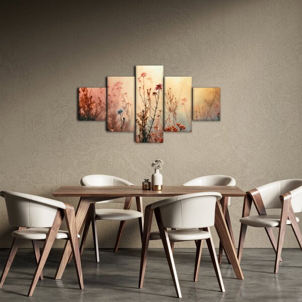 Obraz - Divoké kvítí (125x70 cm)