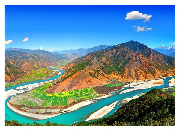 Obraz - Yangtze River (70x50 cm)