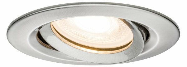 PAULMANN Vestavné svítidlo LED Nova kruhové 3x7W GU10 kov kartáčovaný nastavitelné 929.00 P 92900