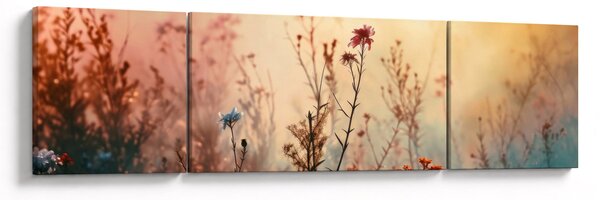 Obraz - Divoké kvítí (170x50 cm)
