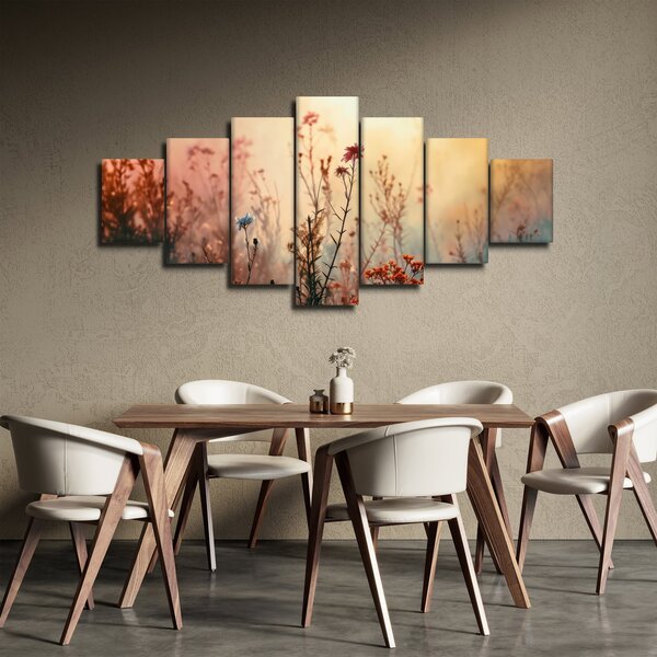 Obraz - Divoké kvítí (210x100 cm)