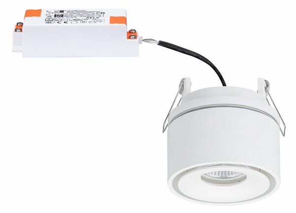 PAULMANN Vestavné svítidlo LED Spircle bílá mat 8,0W 3.000K 36° 933.72