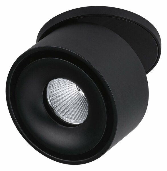 PAULMANN Vestavné svítidlo LED Spircle černá mat 8,0W 3.000K 36° 933.70