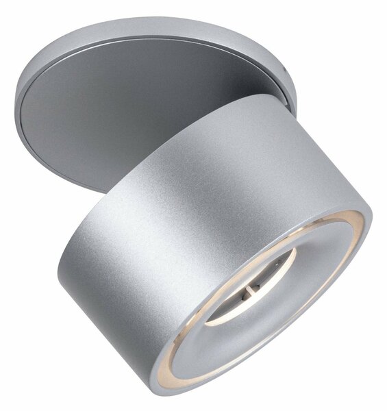 PAULMANN Vestavné svítidlo LED Spircle matný chrom 8,0W 3.000K 36° 933.74