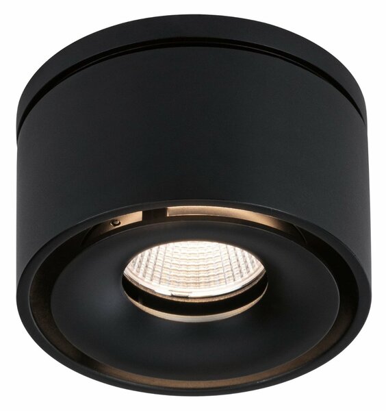 PAULMANN Vestavné svítidlo LED Spircle černá mat 8,0W 3.000K 36° 933.70