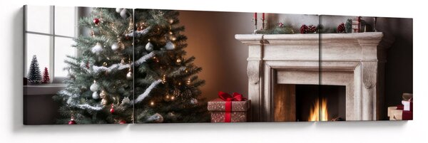 Obraz - Vánoce (170x50 cm)