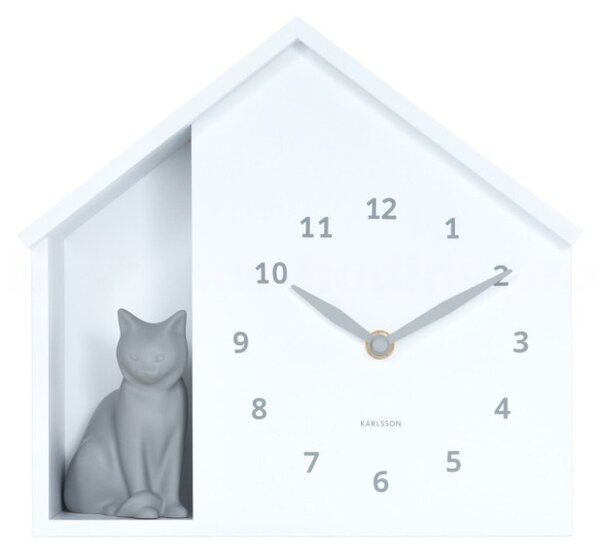 Nástěnné i stolní hodiny 6099WH Karlsson 27cm