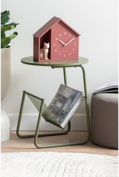 Nástěnné i stolní hodiny 6099RD Karlsson 27cm