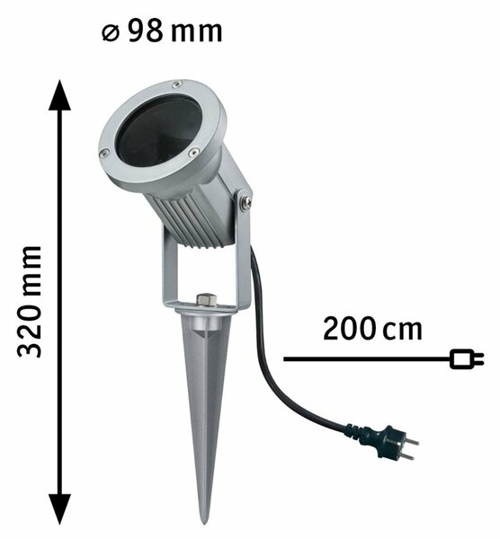 Paulmann Zápich do země Garden Spot max. 28W IP65 230V 937.51 P 93751