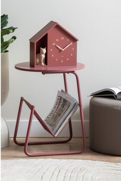 Nástěnné i stolní hodiny 6099RD Karlsson 27cm